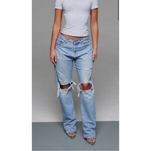 Custom Reworked Levi Jeans